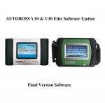 AUTOBOSS V30 Elite 165*100mm Touch Screen Glass Panel+tracking ID 