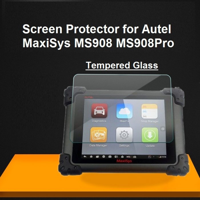 Tempered Glass Screen Protector for Autel MaxiSys MS908 ProAutelMS908