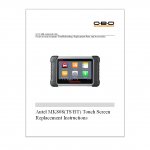 Touch Screen Digitizer Replacement For Autel MaxiCOM MK808BT PRO, Autel- MK808BT-Pro