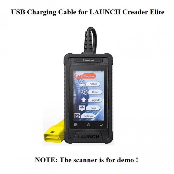 USB Charging Cable for LAUNCH Creader Elite CRE300 CRE302 CRE305|LAUNCH ...
