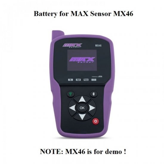 Battery Replacement for MAX Sensor MX46 TPMS Diagnostic Tool|MAX-MX46 ...