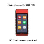 Battery Replacement for Autel MaxiDiag MD909Pro Scanner