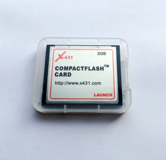 2GB Memory Card for LAUNCH X431 IV GX3 Master IV (Empty CF Card) - Click Image to Close