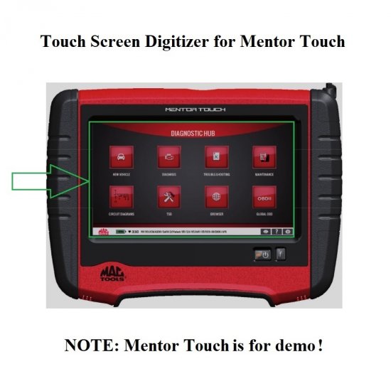 Touch Screen Digitizer for Mac Tools Mentor Touch ET750 Scanner|MAC ...