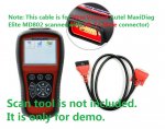 OBD2 Cable for Autel MaxiDiag Elite MD802(New Version)