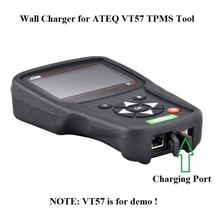 AC DC Power Adapter Wall Charger for ATEQ VT57 TPMS Tool|ATEQ-VT57|ATEQ ...