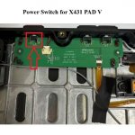 Power Switch Button Replacement for LAUNCH X431 PAD V PAD5
