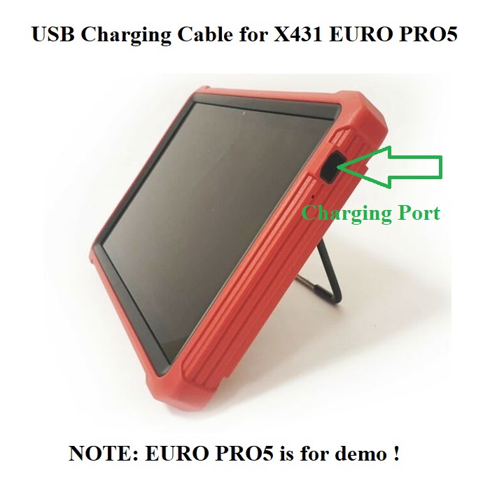 USB Charging Cable for LAUNCH X431 EURO PRO5 Scan Tool|LAUNCH-X431-EURO ...